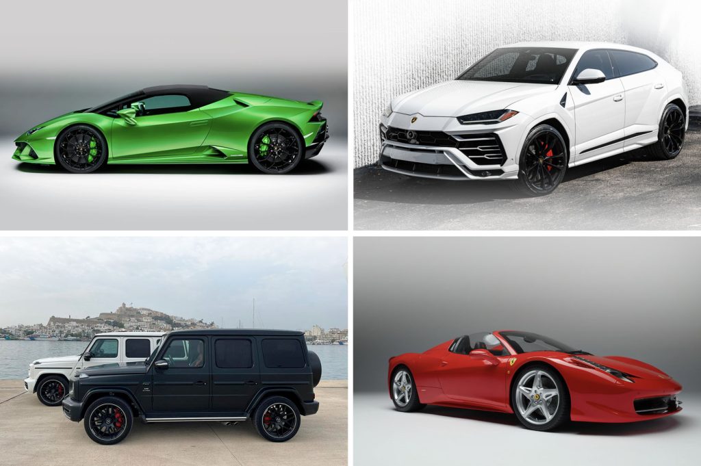 Luxury cars ibiza